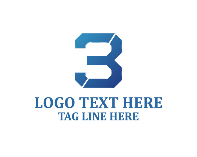 Number 3 Logo
