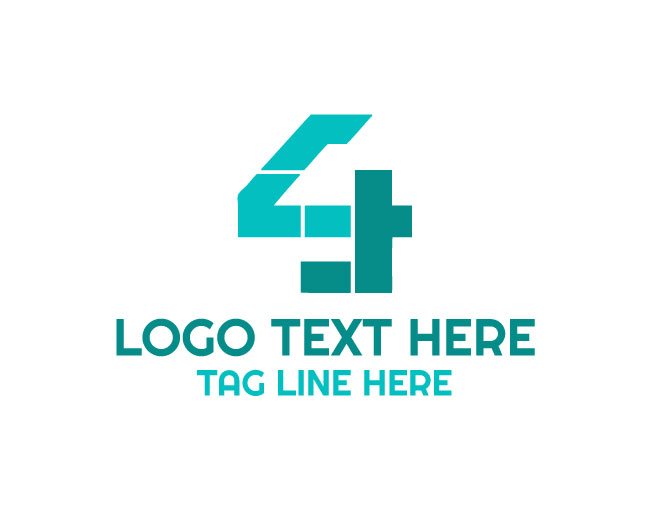 Number 4 Logo