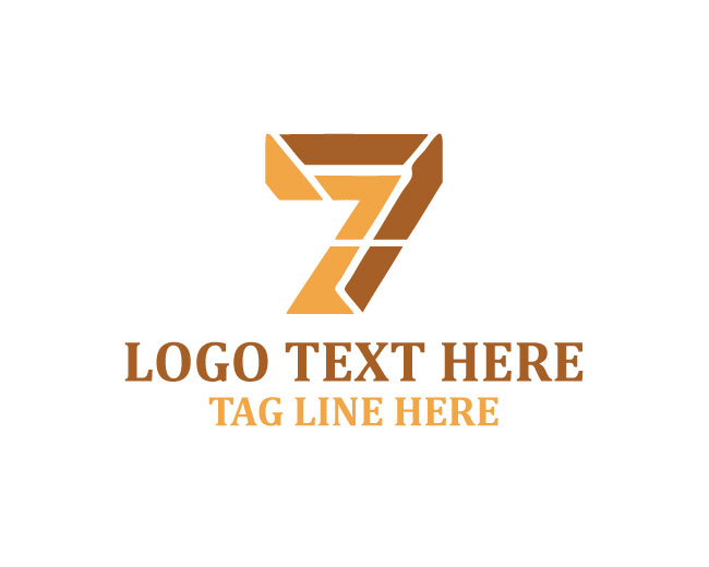 Number 7 Bold Logo