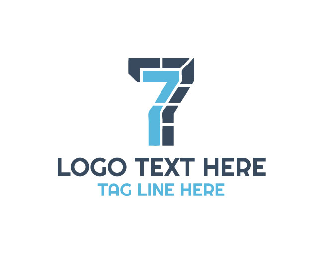 Number 7 Mark Logo