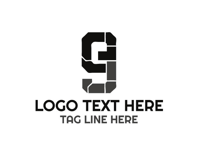 Number 9 Logo