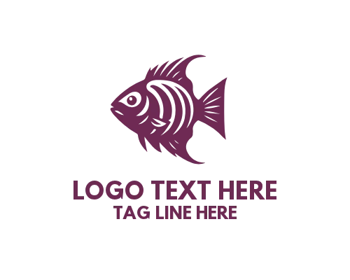 Ocean Fish  Logo