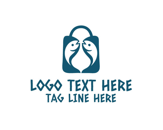  Ocean Shopping Bag Logo