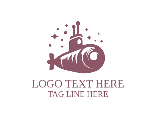 Ocean Technology Submarine Logo