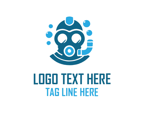 Ocean Wave Diver Logo