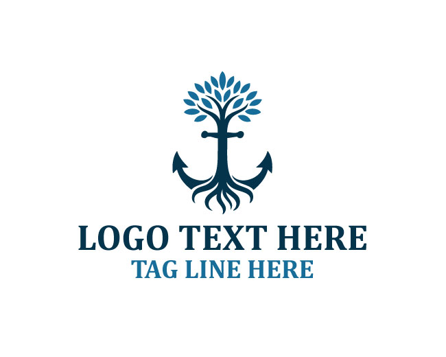 Oceanic Anchor Tree Logo