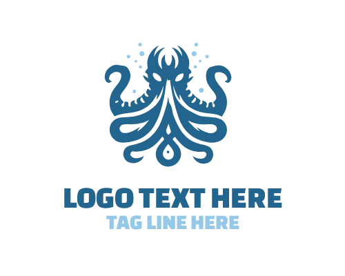 Octopus Mascot Logo