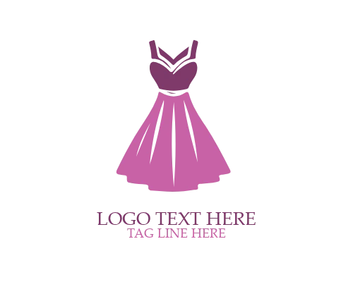 Office Women Dress Logo
