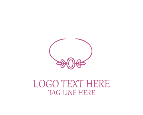 Open Bracelet Minimal Logo