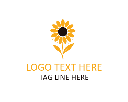 Open Form Sunflower Logo