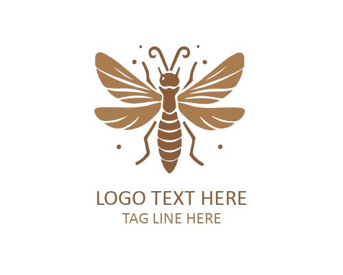  Orchid Glow Firefly Logo for Botanical and Beauty Brands