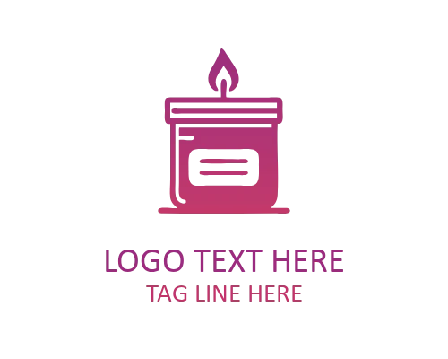  Organic Candle Brand Logo