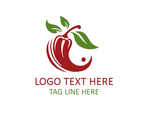 Organic Chili Logo for Natural Food Brands