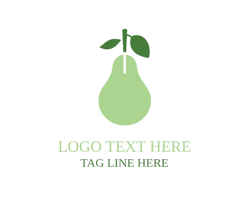  Organic Flat Pear Mark