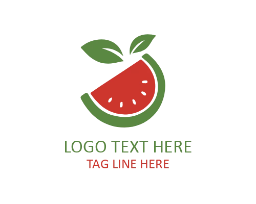Organic Fruit Logo Design for Natural Branding