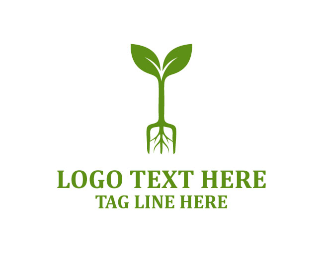  Organic Growth Food Logo
