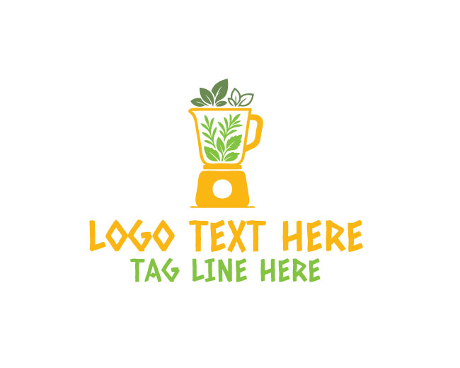  Organic Herb Blender Plant Best Logo