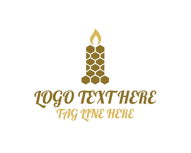  Organic Honey Candle Logo