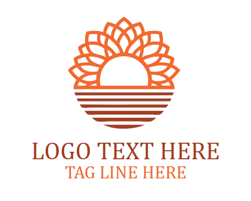 Organic Sunflower Logo