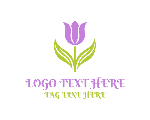 Organic Tulip Logo