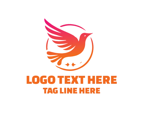 Ornamental Bird Logo