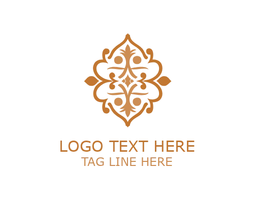 Ornamental Classic Floral Logo