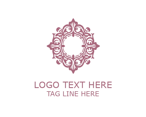 Ornamental Classic Rosette Logo