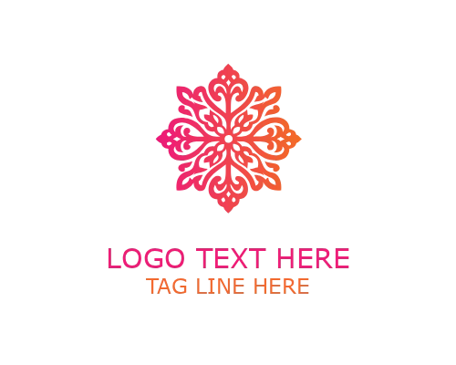 Ornamental Classic Scroll Logo