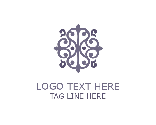  Ornamental Elegant Badge Logo