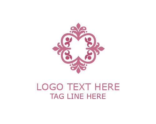 Ornamental Elegant Frame Logo