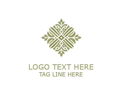 Ornamental Heritage Flourish Logo