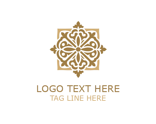 Ornamental Royal Flourish Logo