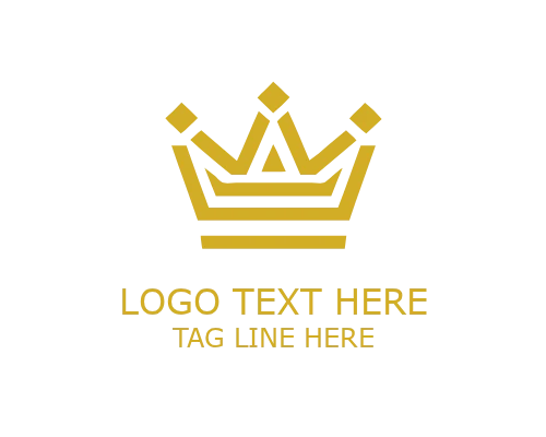 Ornamental Royalty Crown Logo