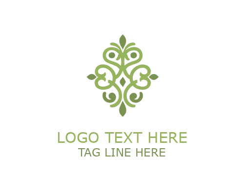 Ornamental Vintage Divider Logo
