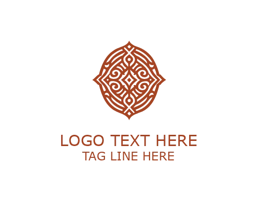 Ornamental Vintage Medallion Logo