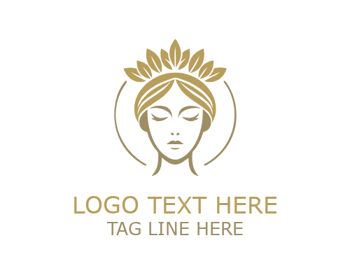 Ornate Queen Crown Logo for Luxury and Royal Identity
