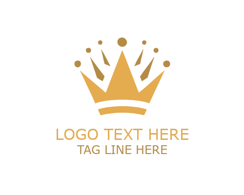 Ornate Victorian Crown Logo