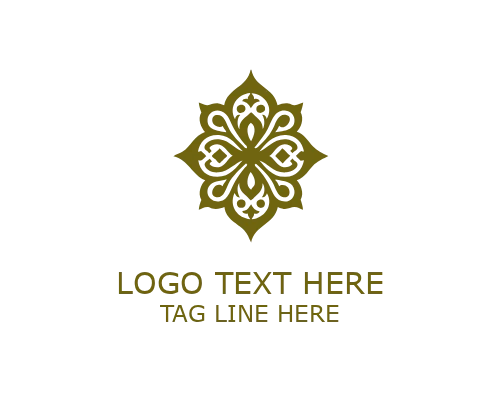 Ornate Victorian Medallion Logo