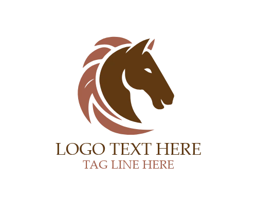 Outdoor Adventure Horse Shoe Logo