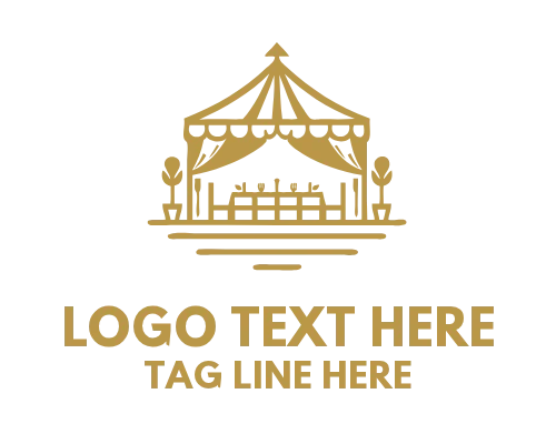Outdoor Events Tent Logo