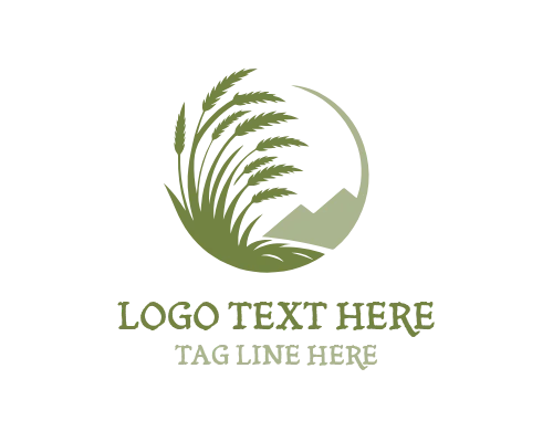 Outdoor Grass Logo for Landscaping Brand Identity