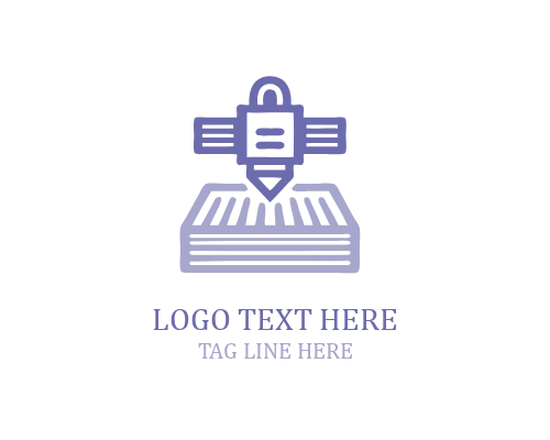 Outline 3D Print Laser Logo