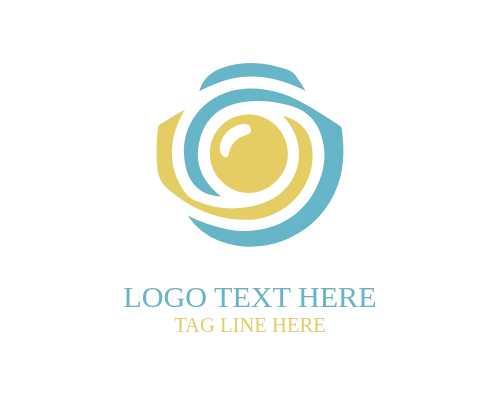 Outline Camera Icon Logo