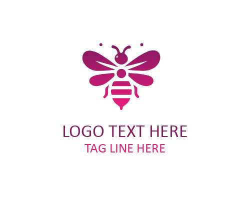 Outline Eco Bee Symbol
