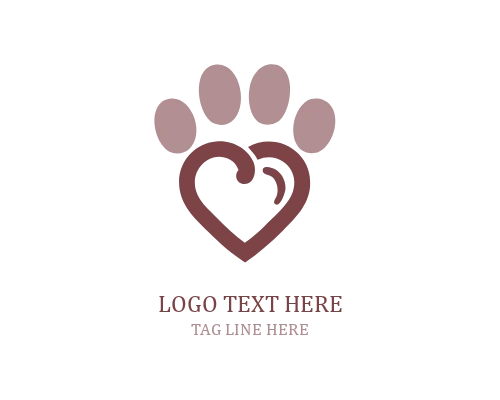 Outline Pet Love Logo
