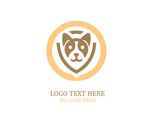 Outline Pet Shield Logo