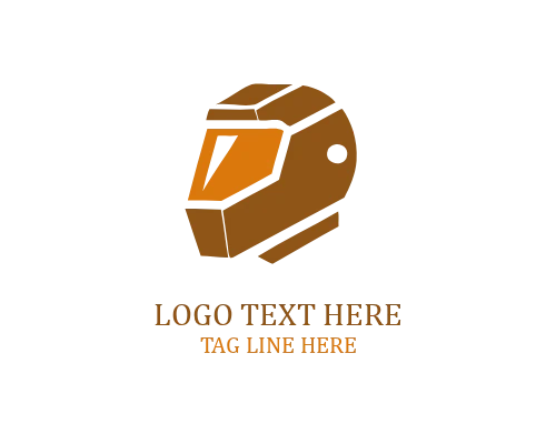 Outline Welding Mask Logo