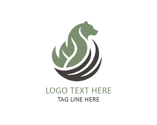 Oval Flat Stone Logo for Architecture, Construction, and Interior Brands
