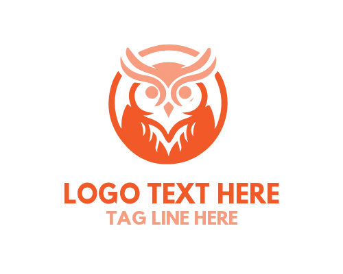 Owl Forest Circle Logo