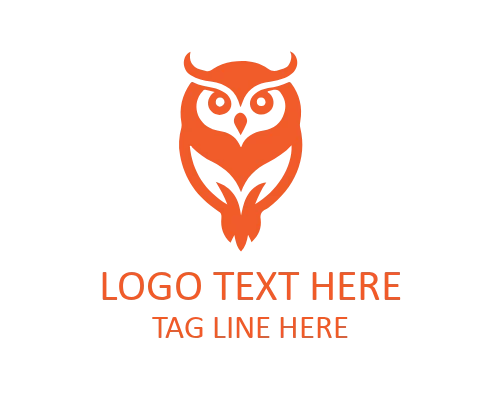 Owl Letter O Logo